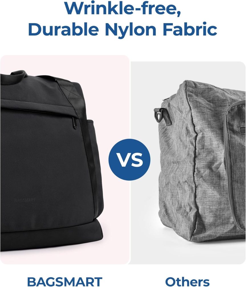 For Spirit Airlines Personal Item Bag, 23L Foldable Weekender Bags for Women Gym Tote Overnight Bag for Travel - Image 7